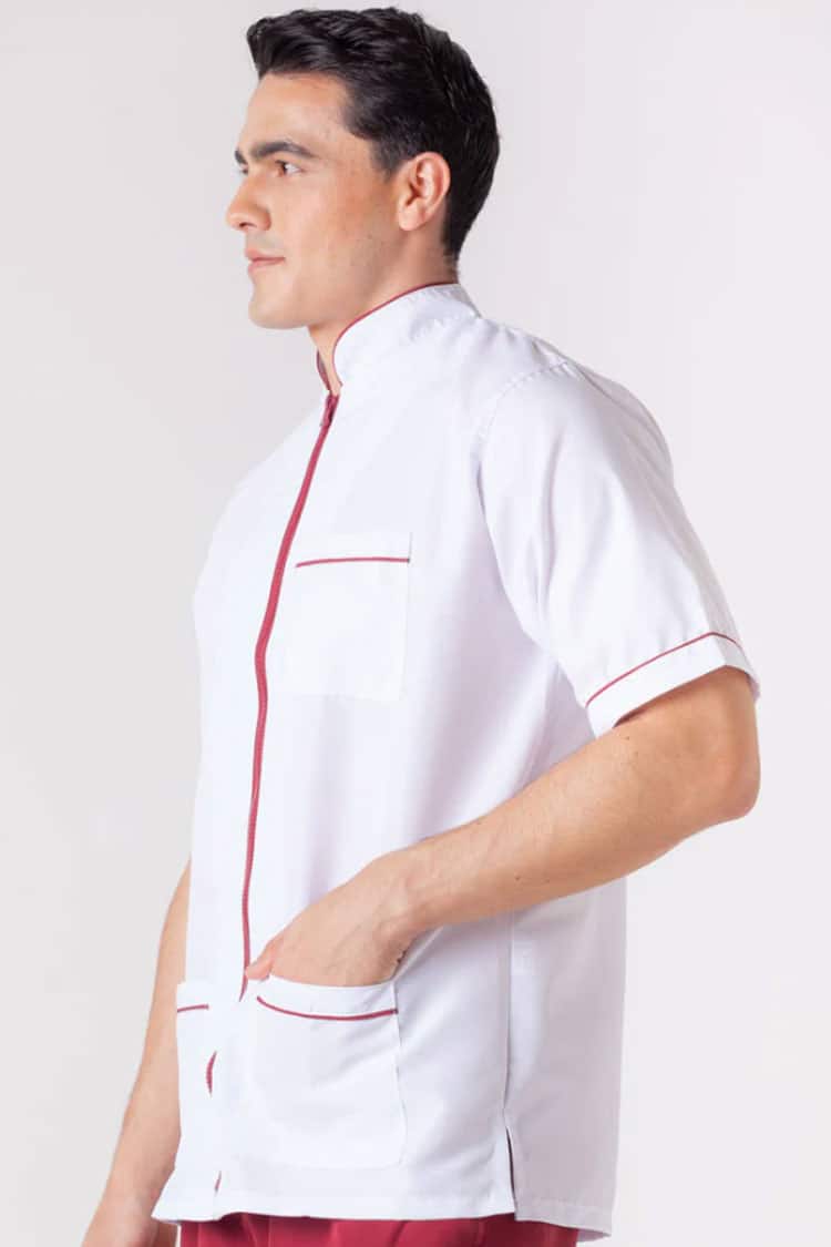 CAMISA ANTIFLUIDO MANGA CORTA