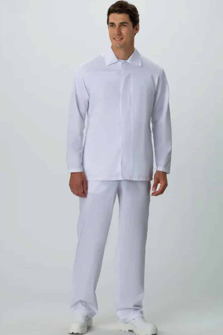 CAMISA ANTIFLUIDO MANGA LARGA